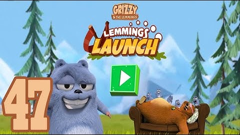 Grizzy and the Lemmings: Lemming Launch - Gameplay walkthrough Part 47 (Android, IOS)