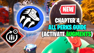 *NEW* How To Activate Augments in Fortnite Chapter 4 (Fortnite Perks)