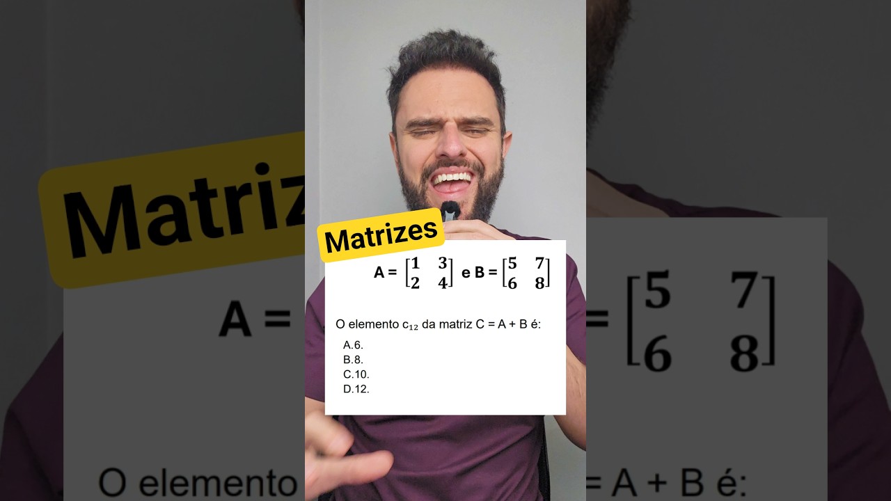 Matrizes #matematica