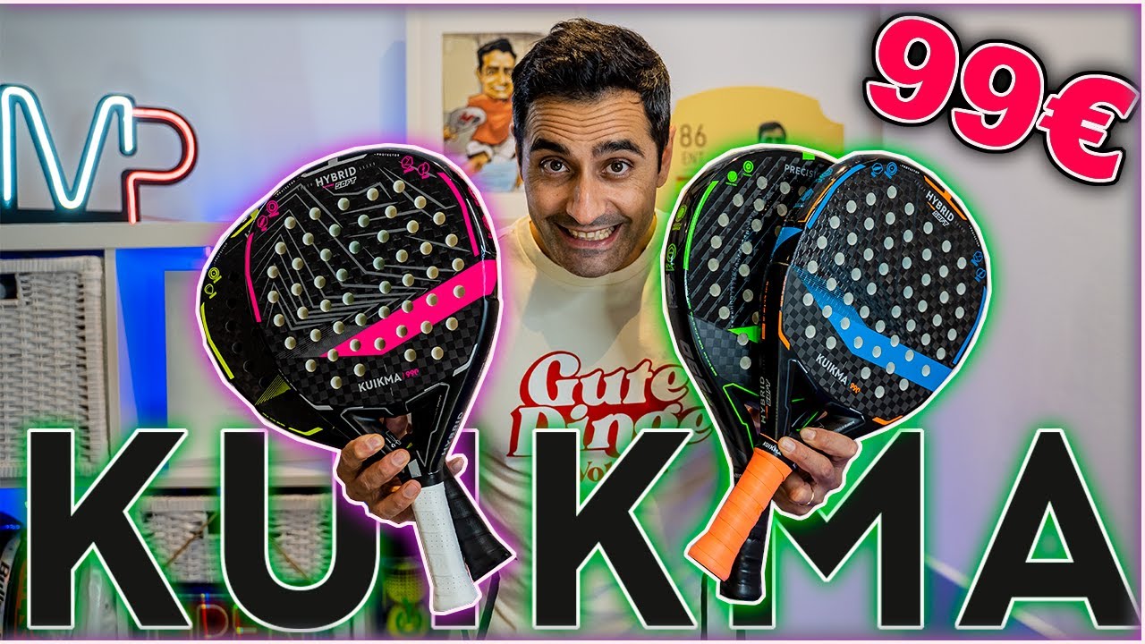 Raquette de padel adulte - Kuikma PR 560