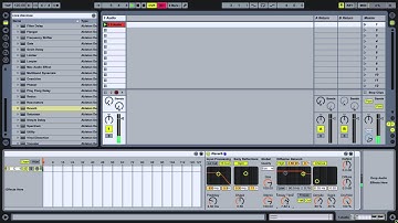 Ableton Live - Effects Racks Fade Zone Behavior