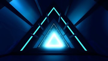 4K Abstract Sci-Fi Tunnel VJ Motion Background || Neon Light Tunnel Free VJ Loops || 4K VJ Loops