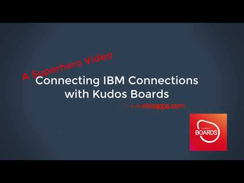 Kudos Boards for IBM Connections