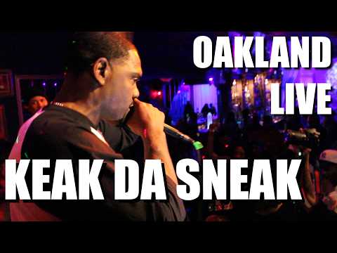 Keak Da Sneak performing at Oakland Live