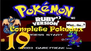 Complete Hoenn Pokédex with No Cheats - Pokémon Ruby 