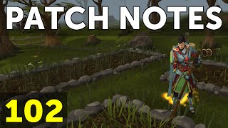 RuneScape Patch Notes #102 - 11th January 2016