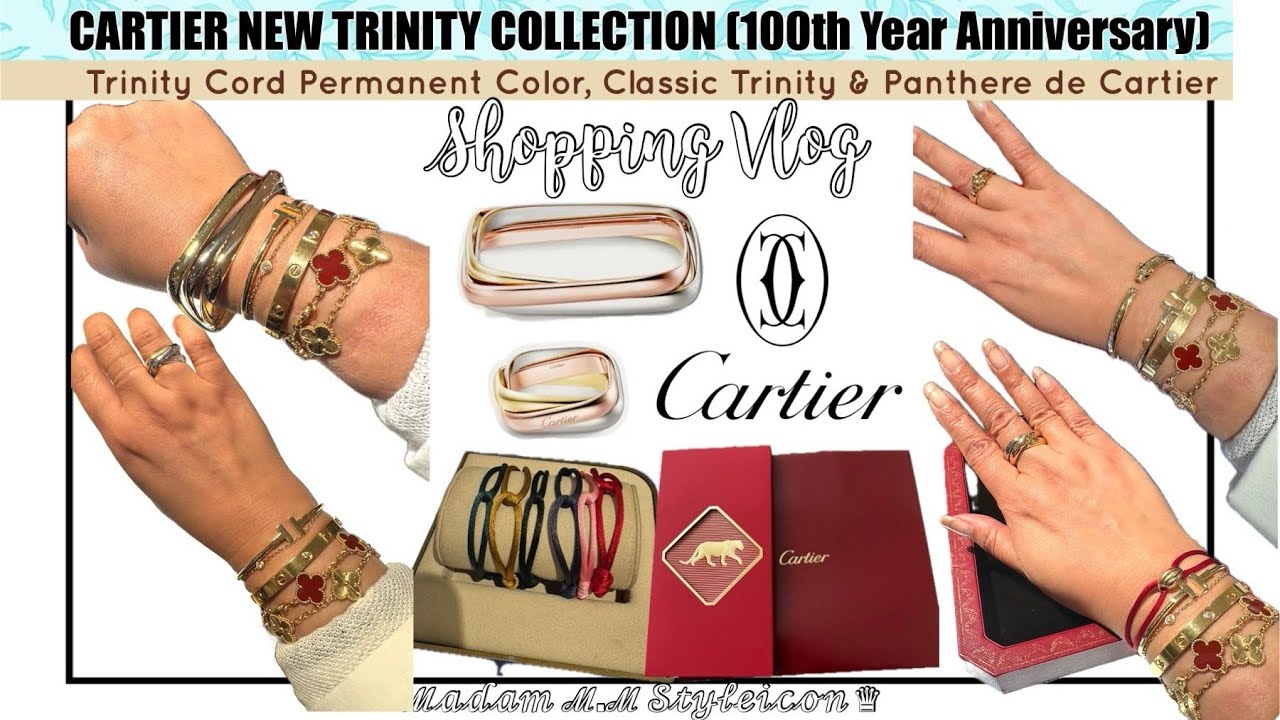 Cartier Trinity gold bracelet