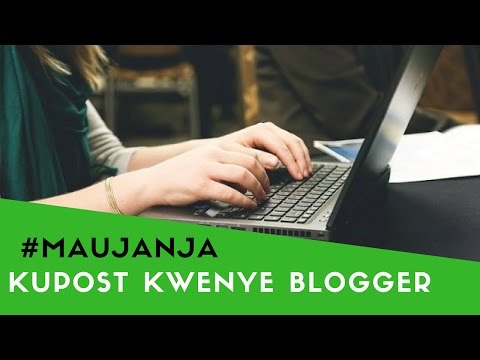 Video: Jinsi Ya Kuingia Kwenye Blogi