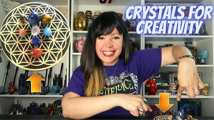 TOP 8 CRYSTALS FOR CREATIVITY | Crystals for beginners 🔮💡