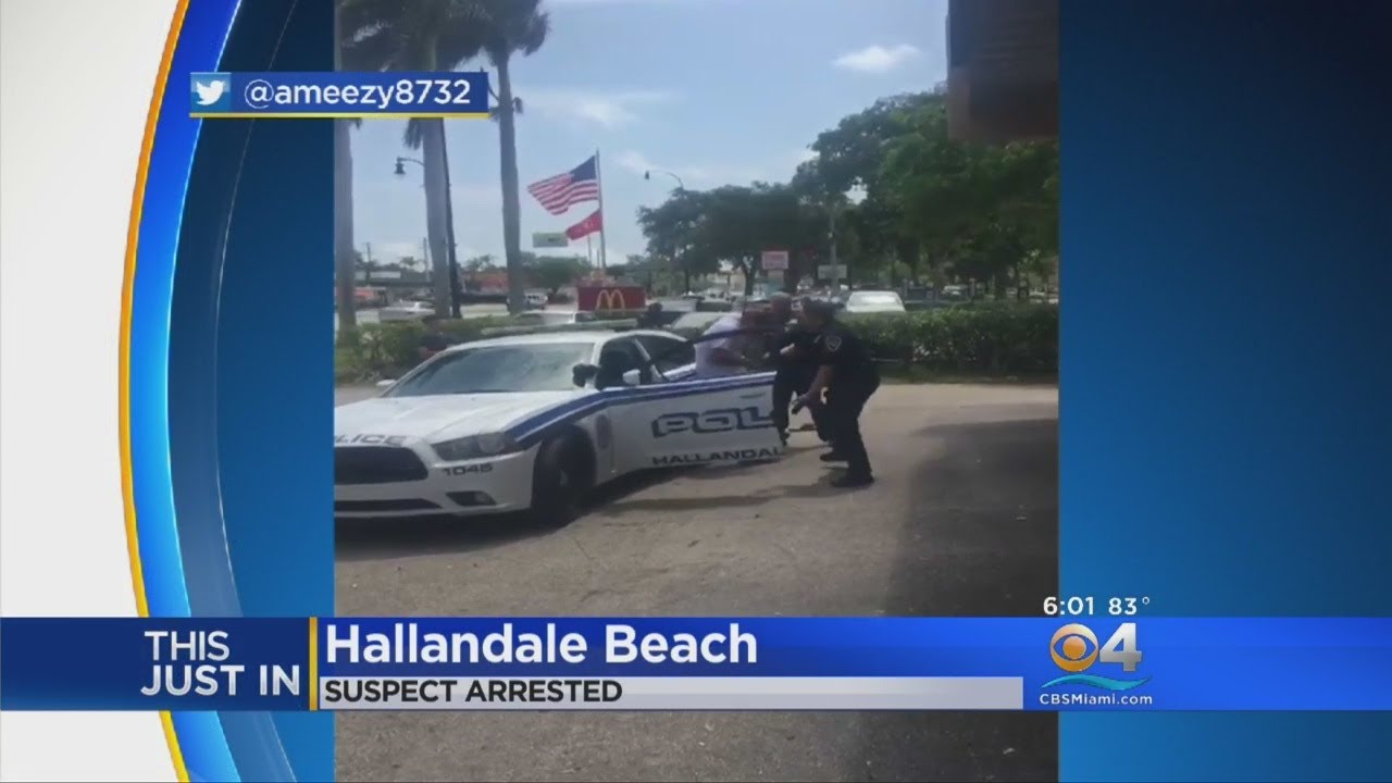 Hallandale Beach Police Arrest Caught On Video Investigated YouTube
