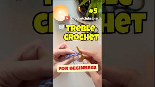 Treble Crochet Explained | Learn Crochet Fast  #crochet  #beginnersstitch