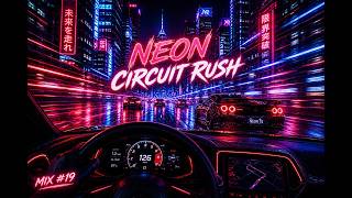 Neon Circuit Rush 🏁 | High Energy Tech House Mix for Driving, Focus & Night Rides