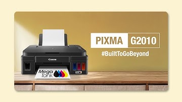 PIXMA G2010: Print, copy and go furtherevery day