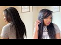 Straighten Natural Curly Hair - Silk Blowout Salon Results At Home