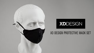 Комплект защитной маски и фильтров XD Design Protective Mask Set