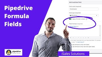Formula Fields in Pipedrive
