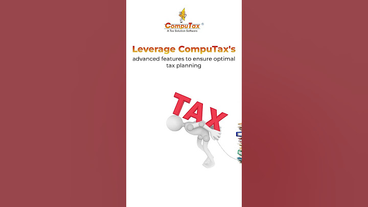 Enable intelligent tax planning today #computax #taxperiod #taxseason #education #taxtime #gst