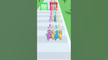 Playing Impossible merge Grabber Action Gameplay #foryou #gamingvideos #shorts #trending #shortfeed