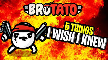 Brotato: 5 Tips I Wish I Knew When Starting...!