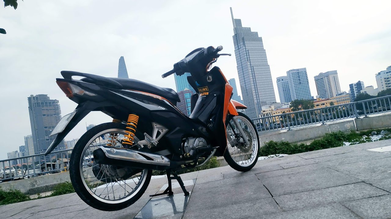 Pô xăng lửa Wave RSX Fi Redleo - YouTube