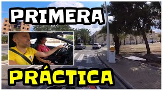 ⛔️Mi ALUMNA se ENFRENTA a su PRIMERA PRÁCTICA de CONDUCIR🚗🚗💨💨