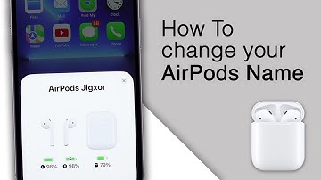 How To Rename your AirPods on any iPhone!