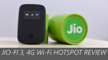 JioFi 3 4G WiFi Hotspot Router Review & Setup!