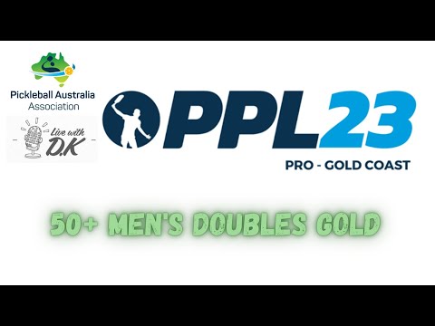 PPL GC 50+ Men's Doubles Gold Medal