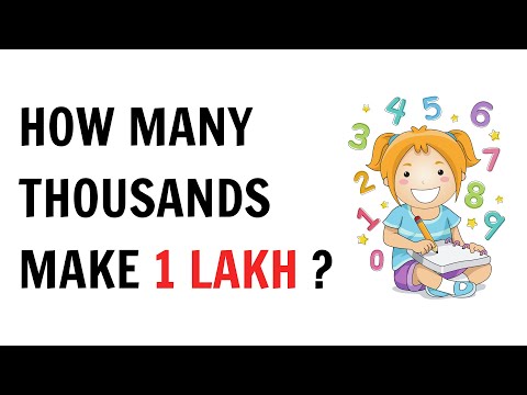 Video: Quanti lakh fanno 1 milione?