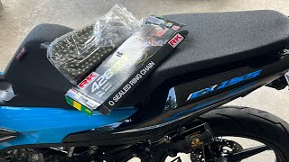 Sniper155/R | RK O-ring type Chain Installation | Y16ZR