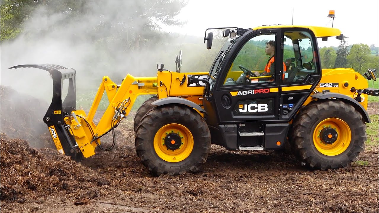 THIS Is The NEW JCB AGRI PRO 542-70 LOADER With 50KPH! Should We ...