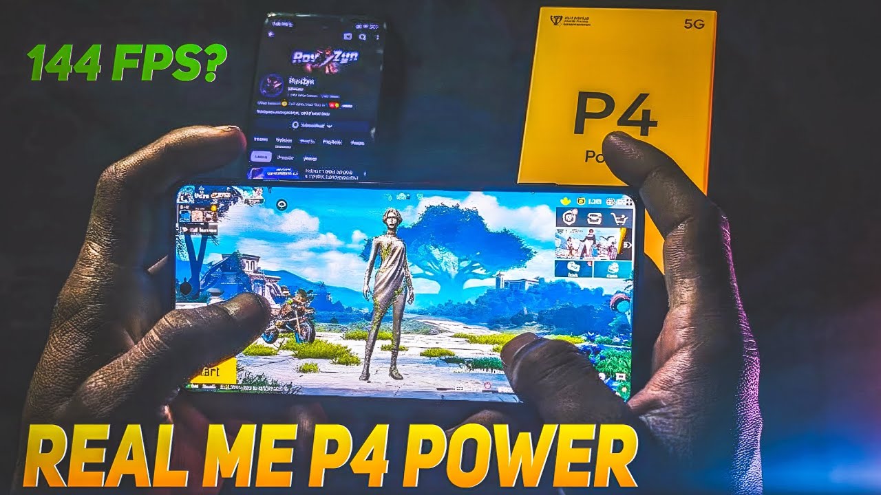REALME P4 POWER + 144 FPS ? PUBG TEST || REALME P4 POWER PUBG GAMEPLAY | REALME P4 POWER PUBG TEST