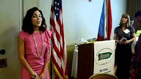 La Borinquena sang by Debora Rivera at NACOPRW con...