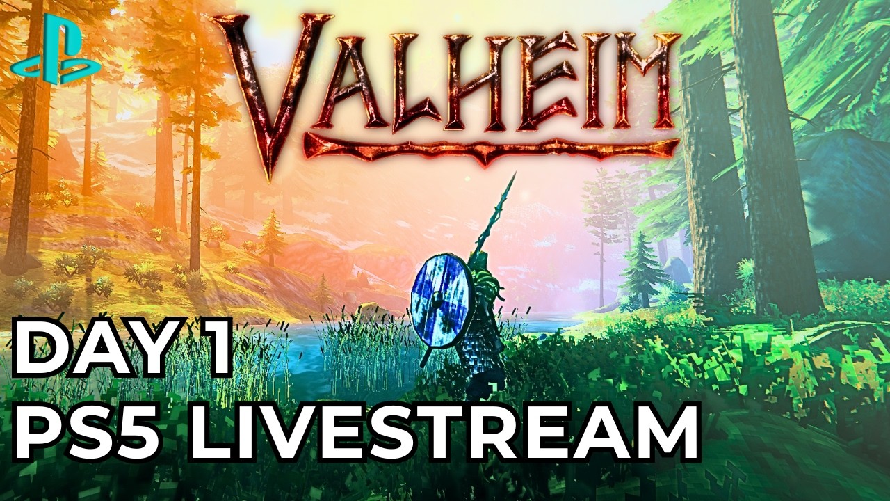 VALHEIM 1.0 IS HERE! 🪓 FIRST PS5 GAMEPLAY | Day 1 Livestream