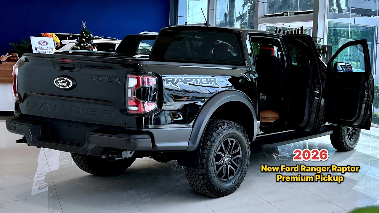 New Arrival! 2026 New Ford Ranger Raptor 4x4 - New Technology Exterior ...