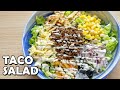Easy Taco Salad | Filipino Tacos | Hungry Mom Cooking