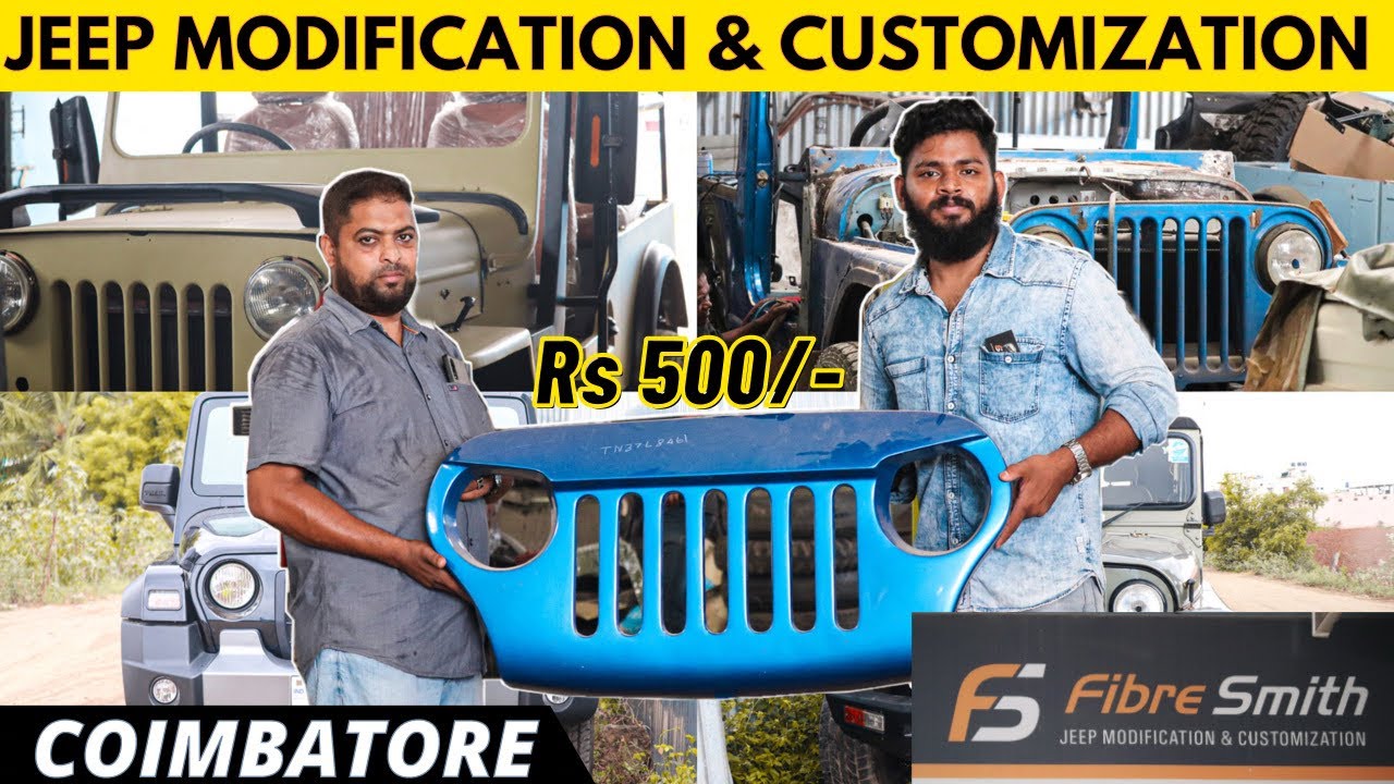 Jeep Modification & Customization-Accessories From Rs500/-Modified seat covers-Alloy Wheels compass