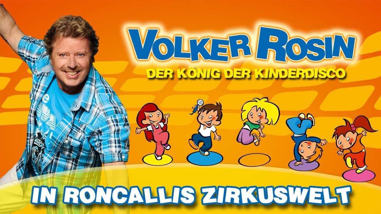 Volker Rosin - In Roncallis Zirkuswelt | Kinderlieder