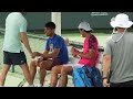 Middle of video