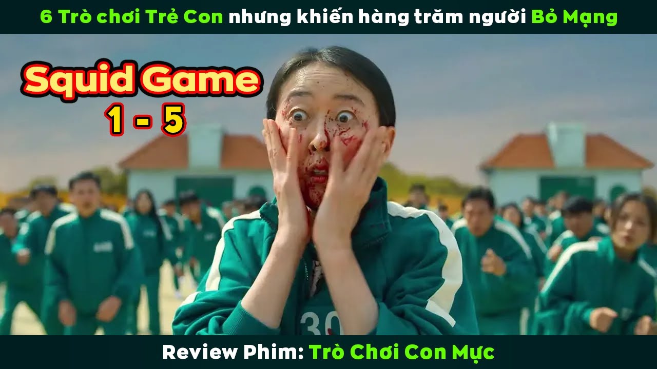 Review Phim] Trò Chơi Con Mực Tập 1-5 | Squid Game - Youtube