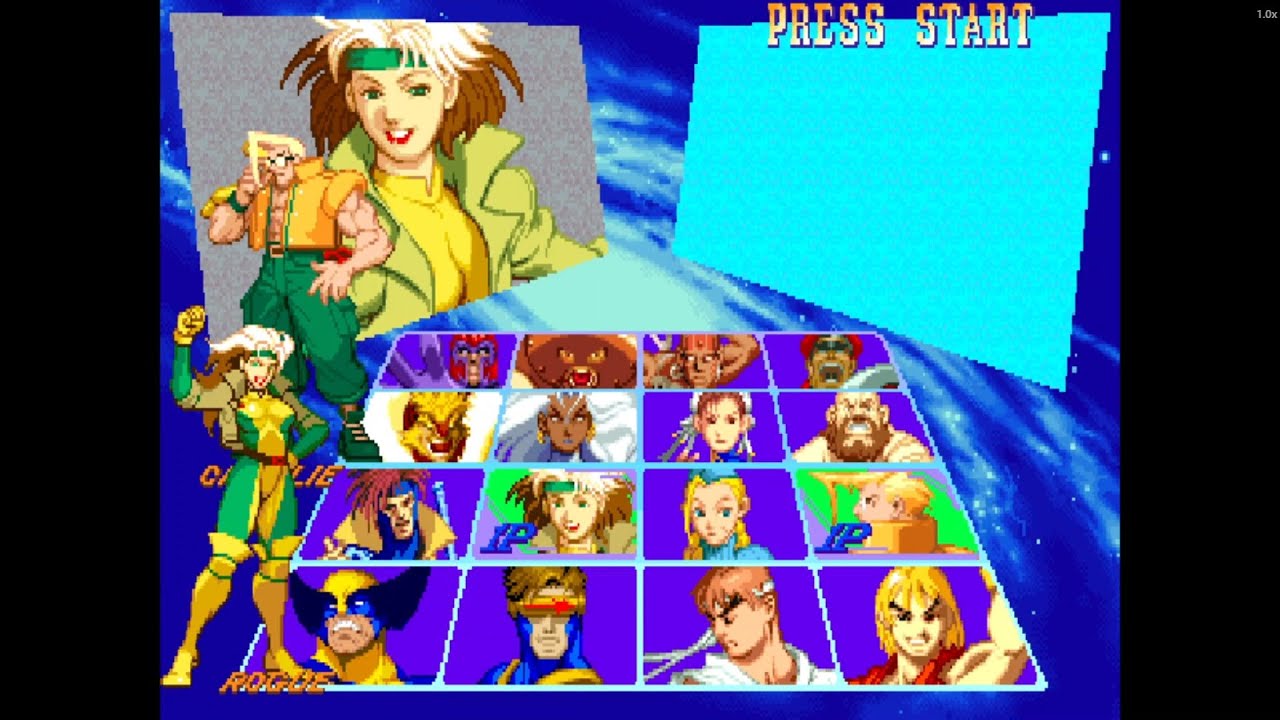 Charlie & Rogue Team Up! | X-Men vs Street Fighter Tag Battle