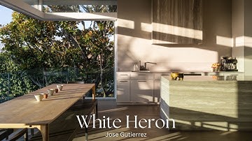 A Quiet Escape from City Life Floats Above a Minimalist Poolscape and a Canopy of Green