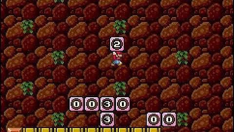 Super Mario Advance 4 - very cool number blocks