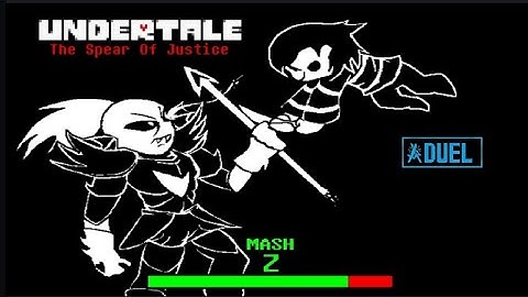 Playing As Undyne against Frisk [UNDERTALE The Spear of Justice]