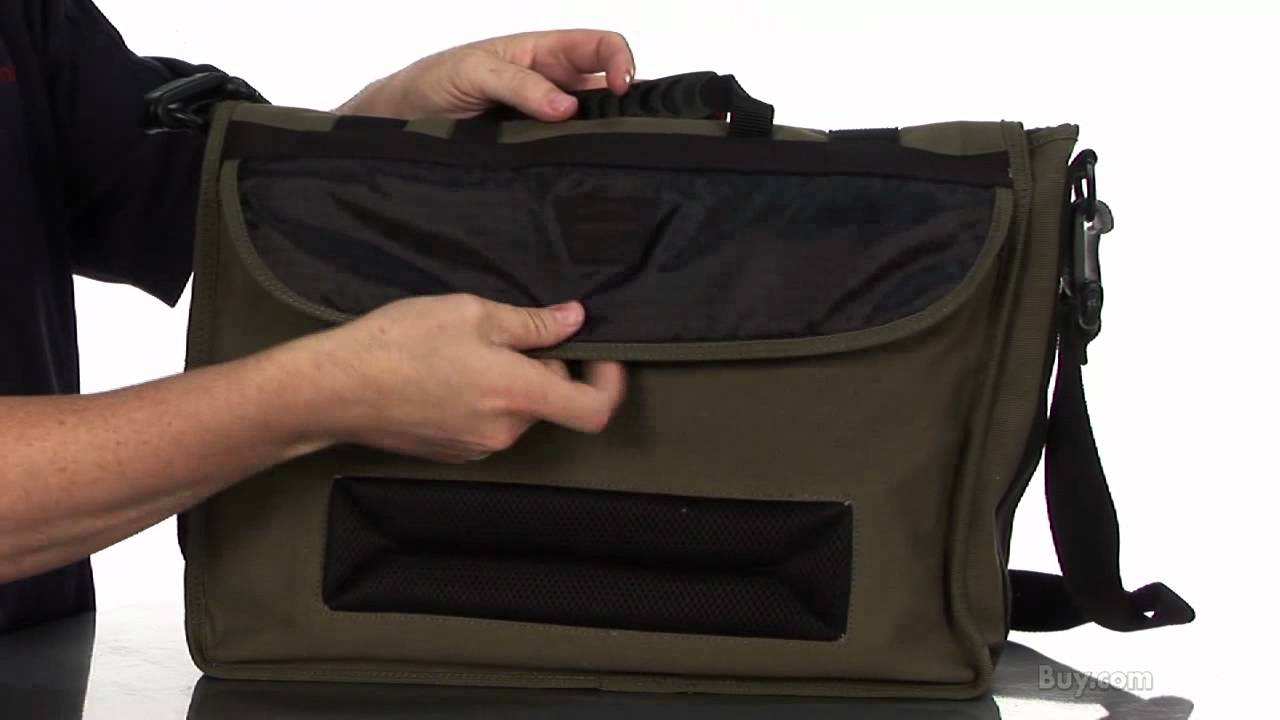 EcoFriendly Canvas Messenger Bag YouTube