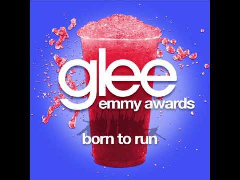 Glee - Born To Run (Emmy Awards W/LYRICS)