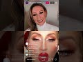 Faye Tozer and Michelle visage instagram live