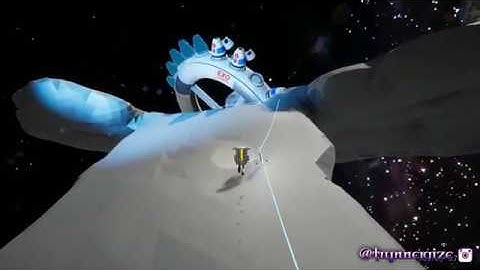Astroneer Falling From Space Without Dying!