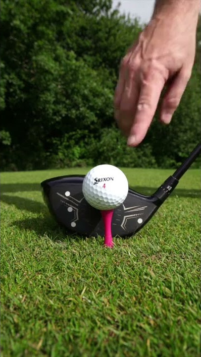 How high do you tee up your golf driver?