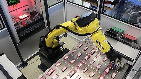 Romias Robotics present HANS @SchwanogGmbH  - Automated laser marking cell